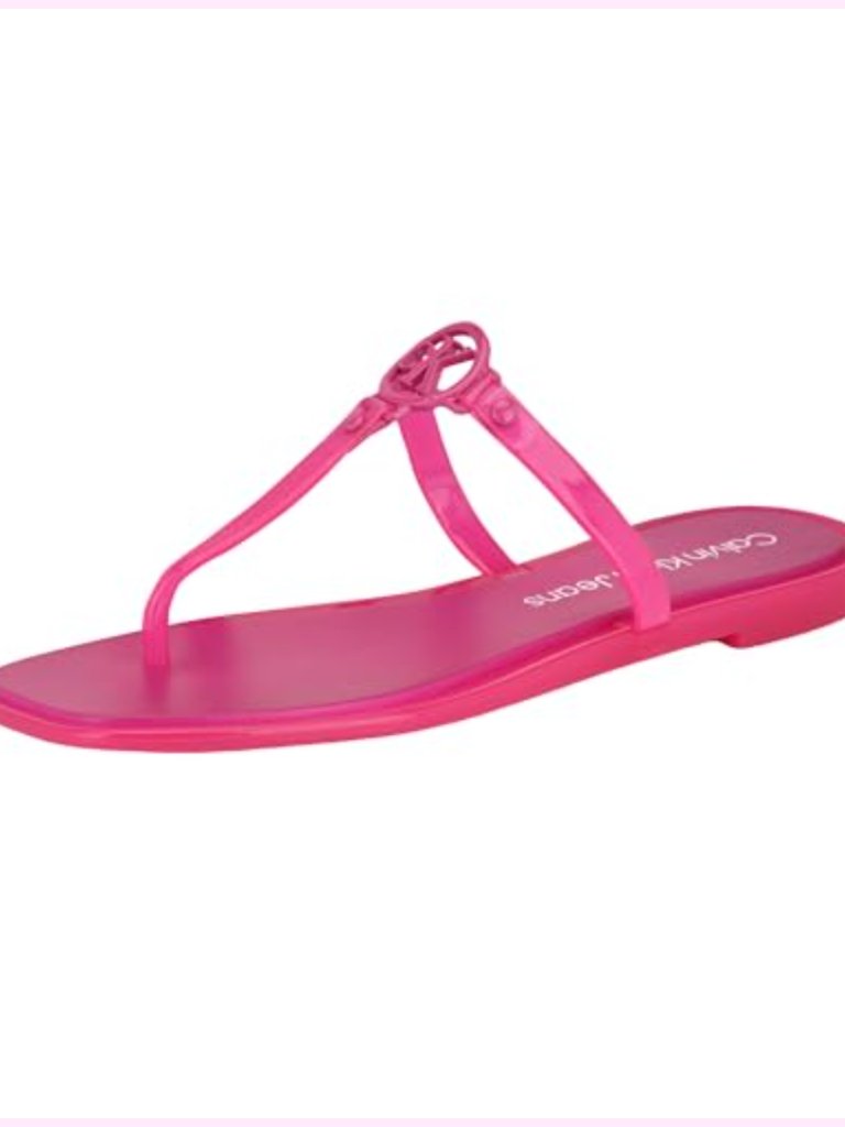 Plastic Thong Sandals Flip Flops Open Toe Slip On